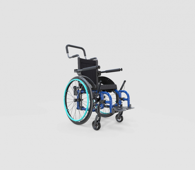 Buy KosmoCare Dura Junior Foldable Wheelchair for Children